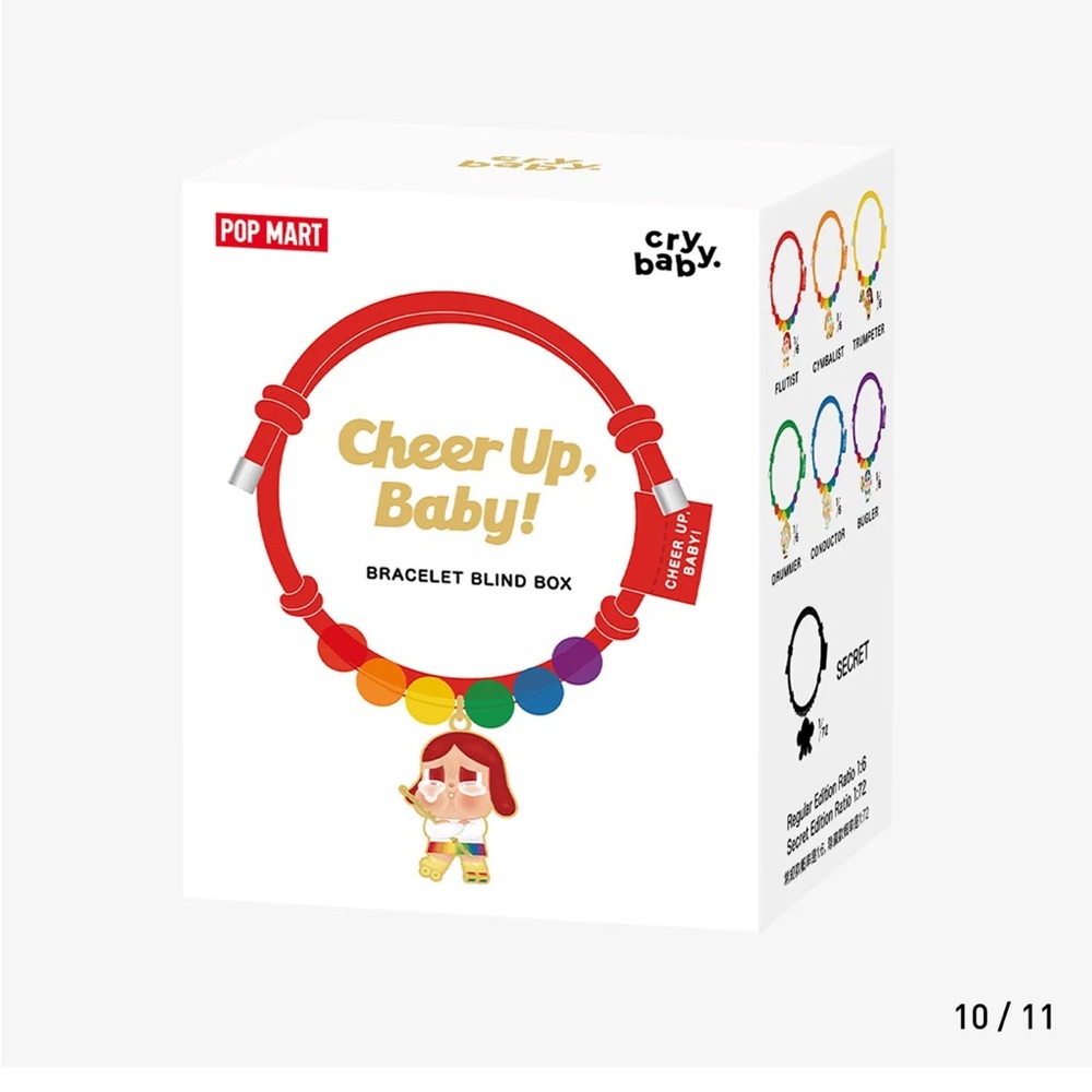 Pop Mart Cheer Up, Baby! Rainbow Bracelet